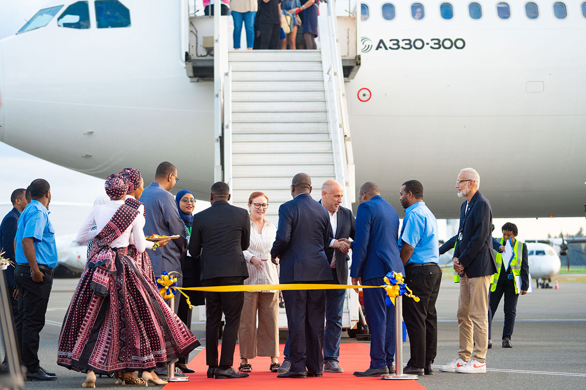 World2fly Inaugural Flight